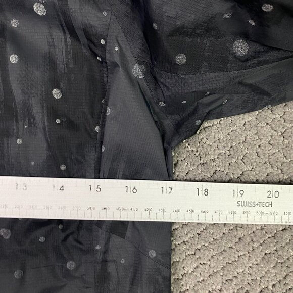 The North Face Stormy Trail Waterproof Running Jacket Women's XS black Packable - Picture 11 of 12